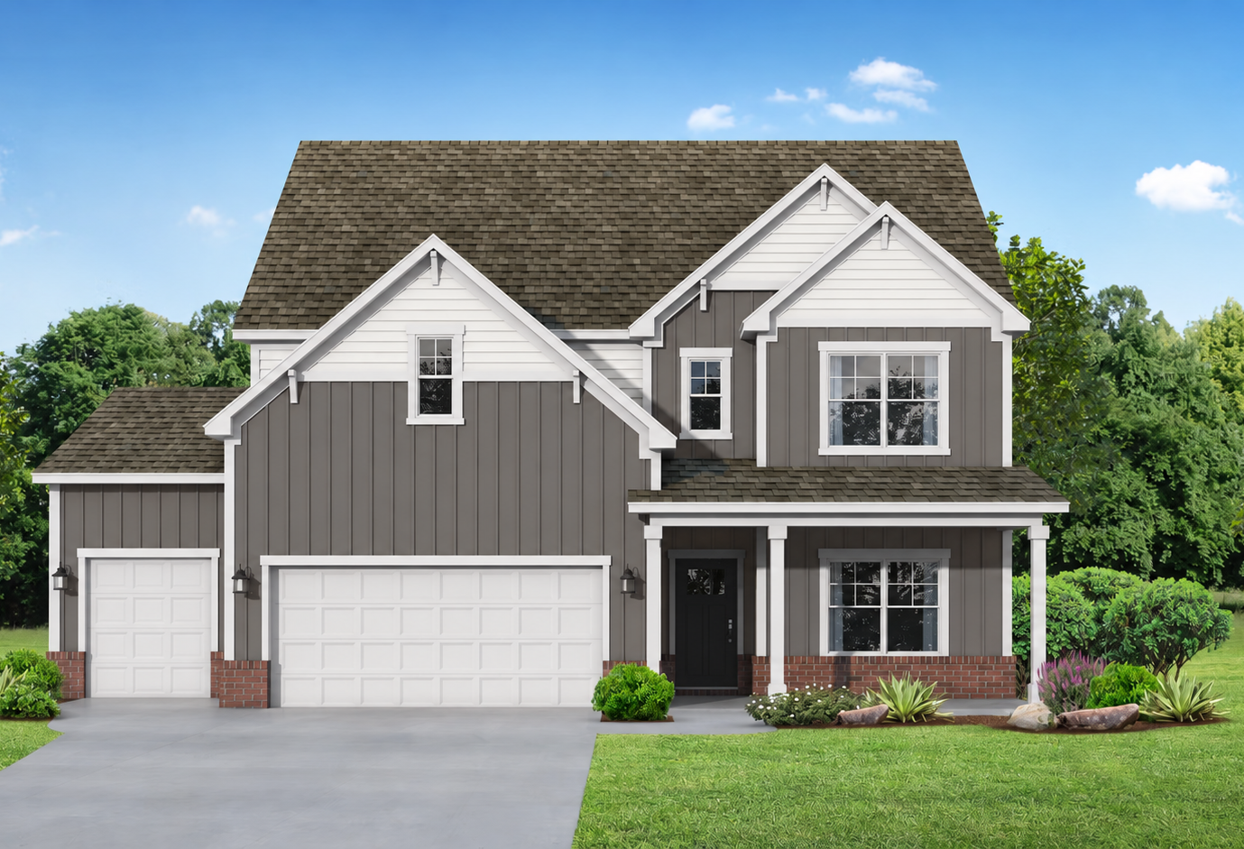 The Chelsea D by Davidson Homes with Hardie Siding