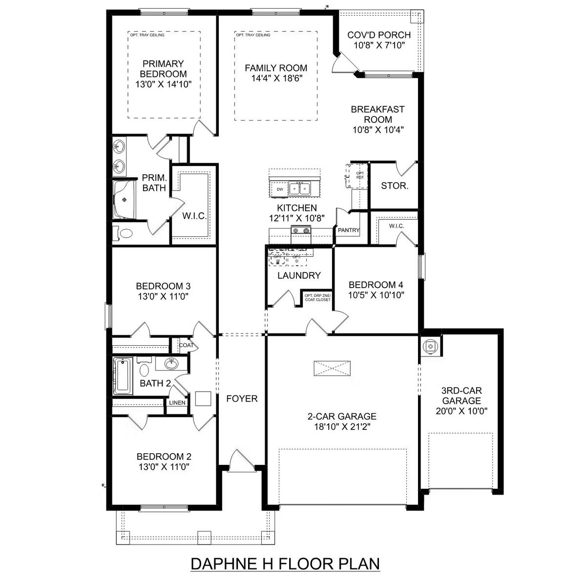 Image 2 of Davidson Homes' New Home at 218 Briarwood Drive
