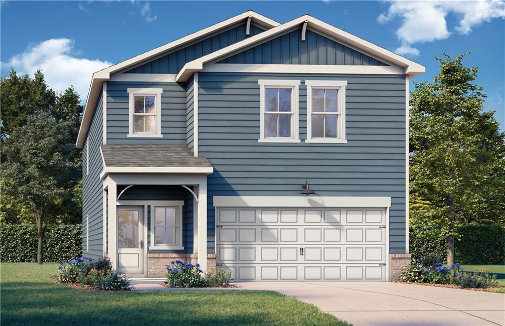 Exterior view of Davidson Homes' New Home at 517 Loblolly Lane