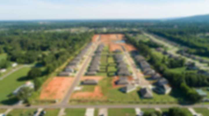 Flint Meadows in New Market aerial view