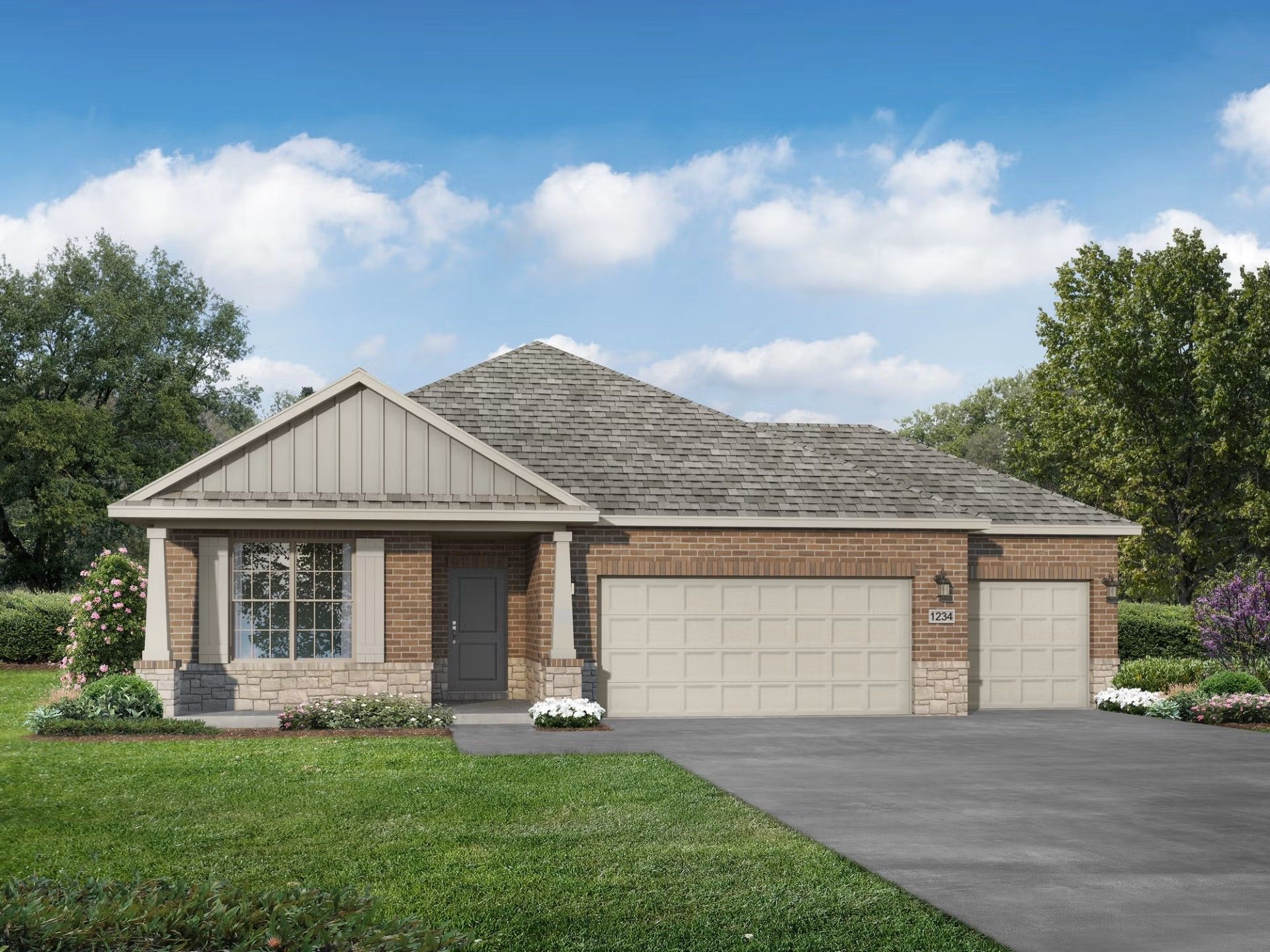 Image 2 of Davidson Homes' New Home at 301 Saddletree Drive