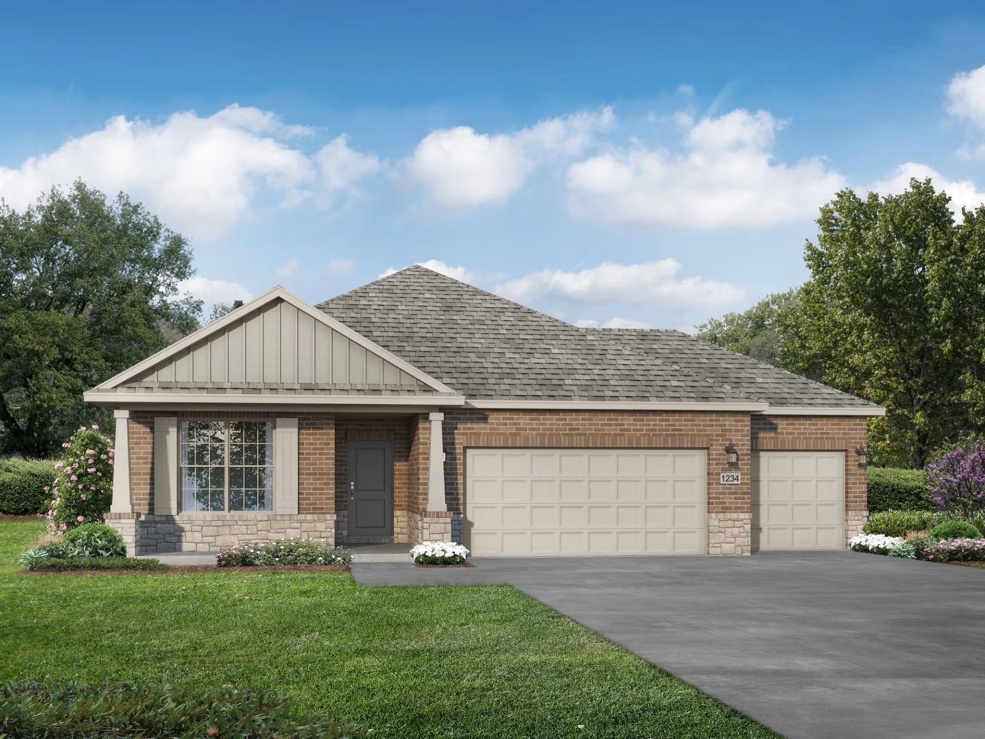 Image 2 of Davidson Homes' New Home at 301 Saddletree Drive
