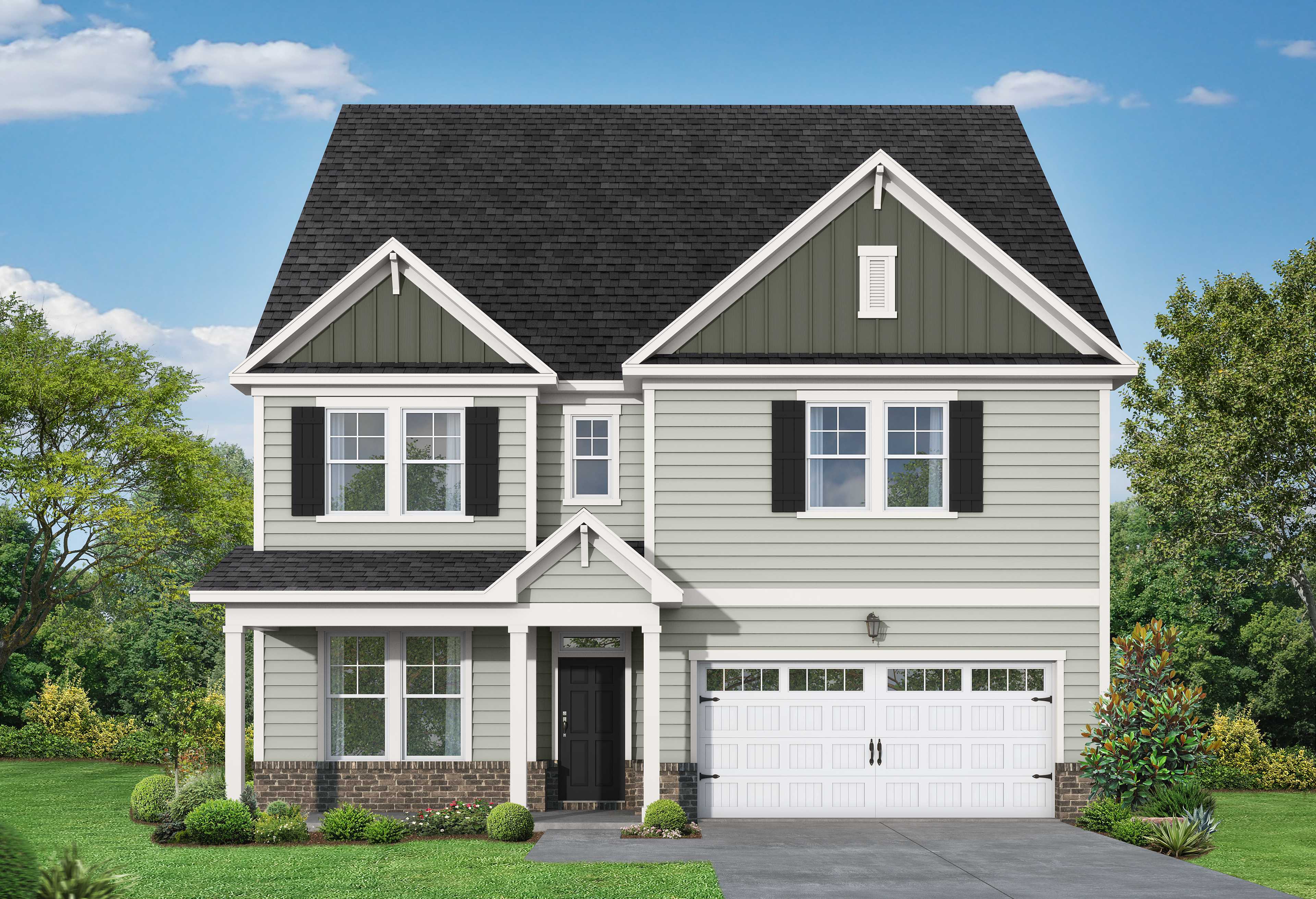 Exterior view of Davidson Homes' The Beech Floor Plan
