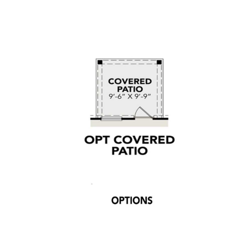 3 - The San Marcos B buildable floor plan layout in Davidson Homes Homes' Applewhite Meadows community.