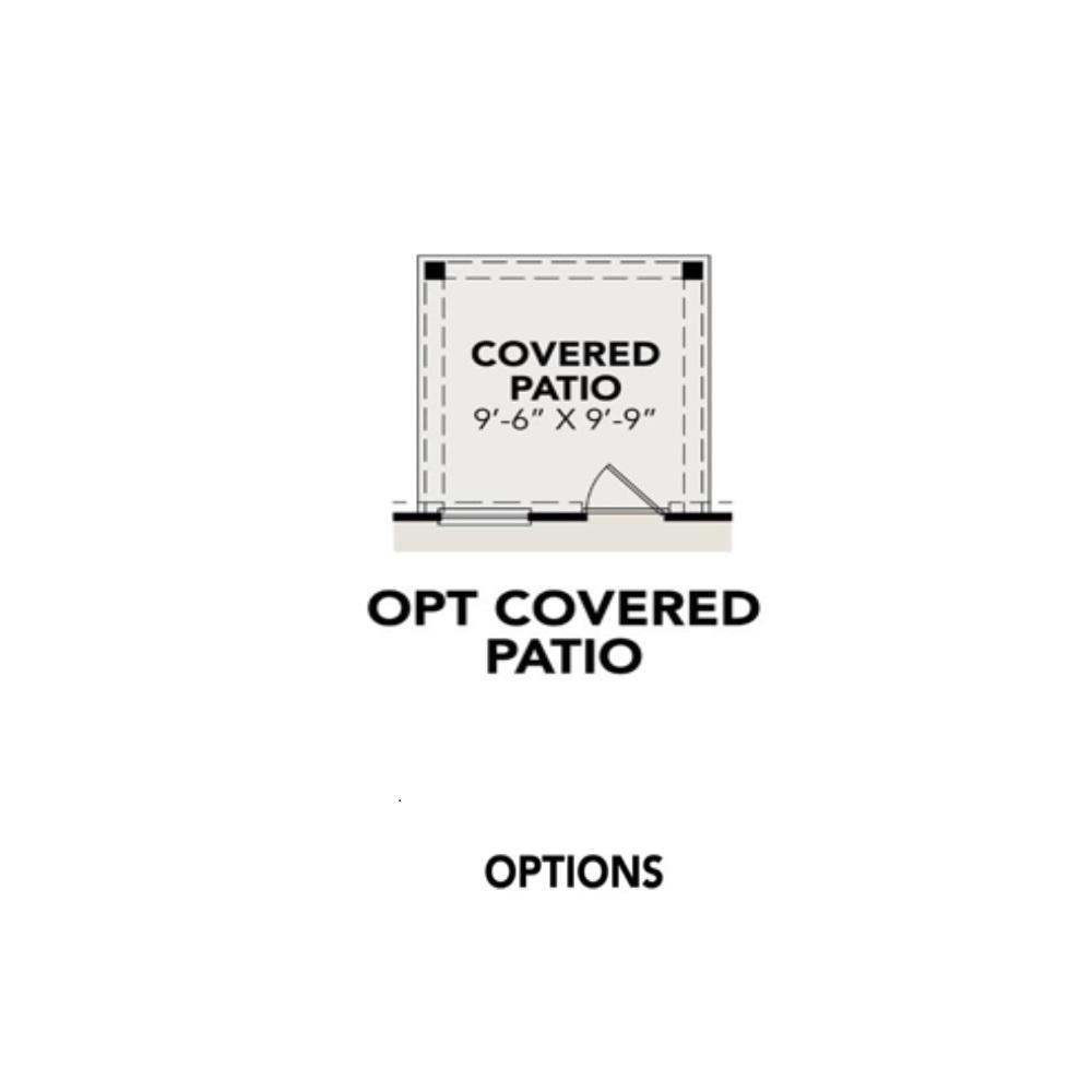 3 - The San Marcos D buildable floor plan layout in Davidson Homes Homes' Applewhite Meadows community.