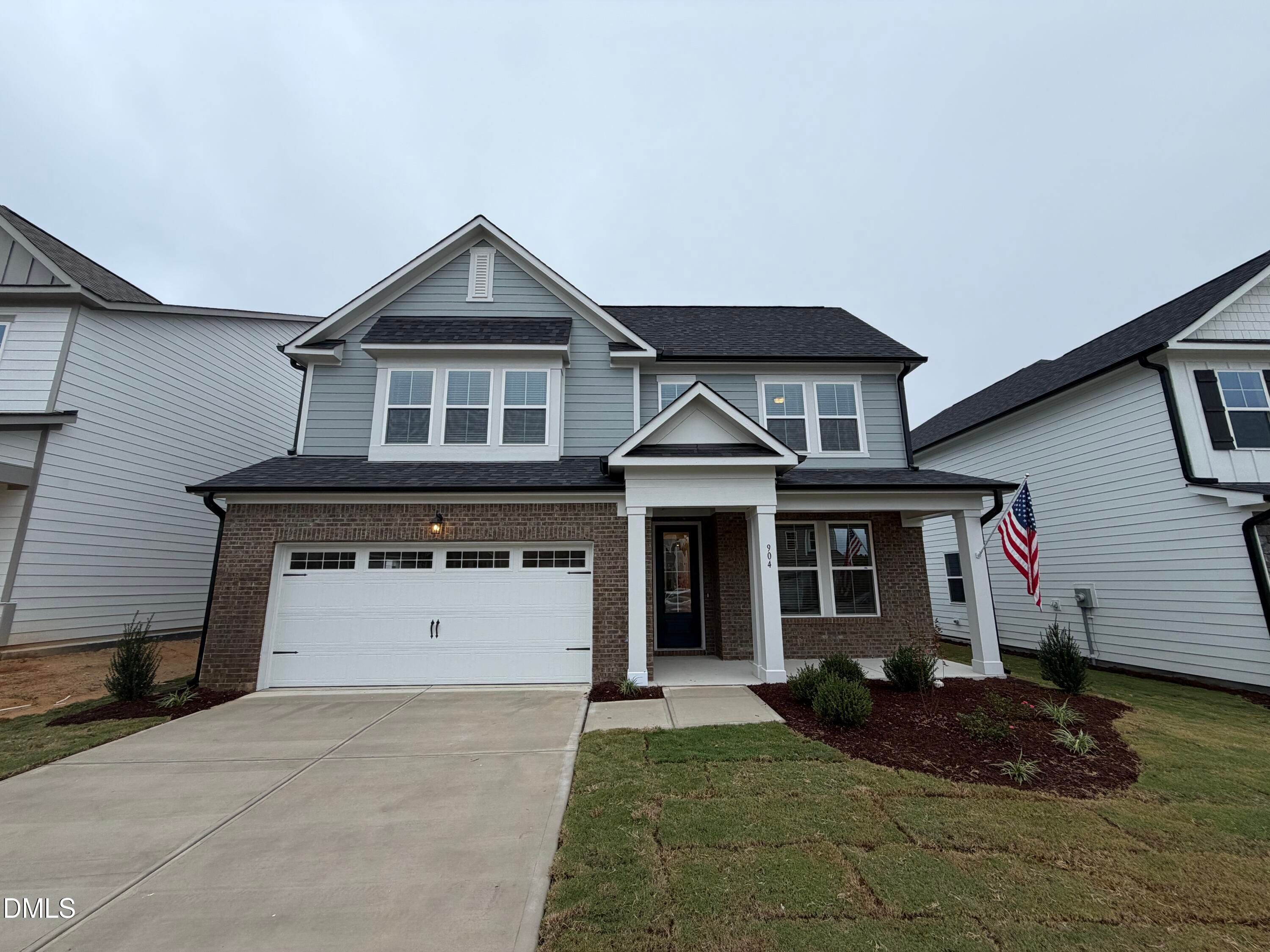 Exterior view of Davidson Homes' New Home at 904 Diana Victoria Court