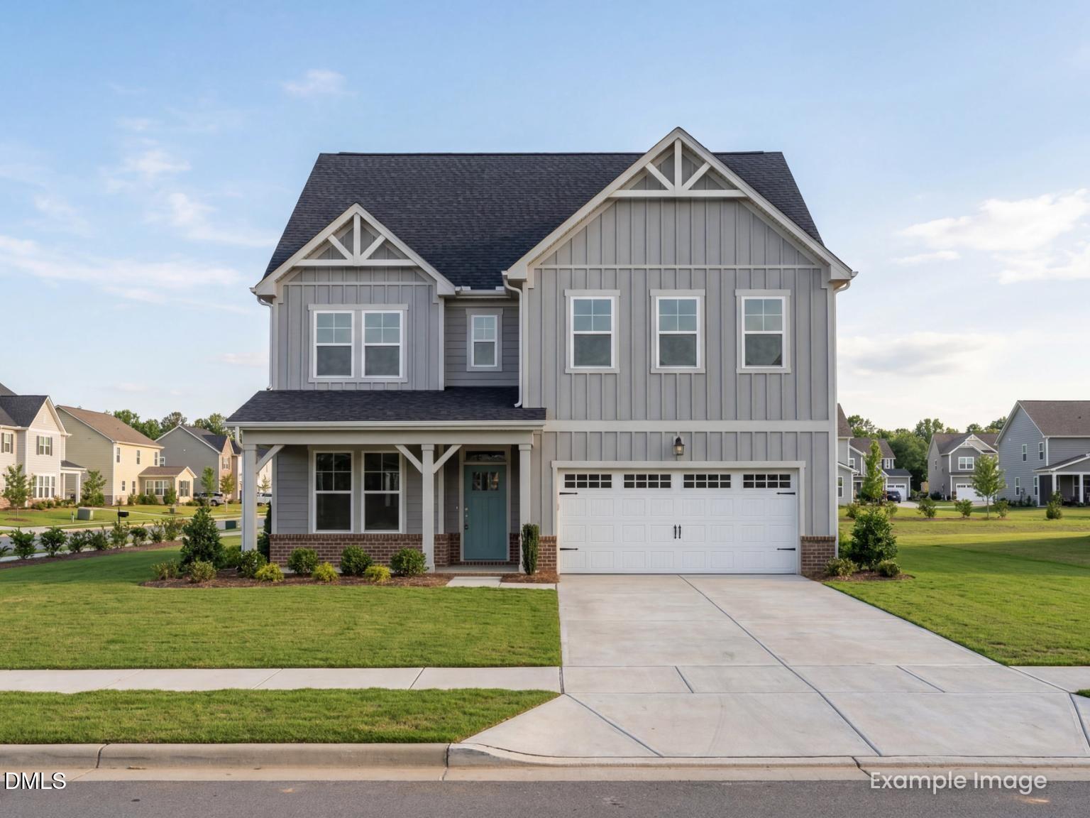 Exterior view of Davidson Homes' New Home at 1928 Eagle Manor Drive