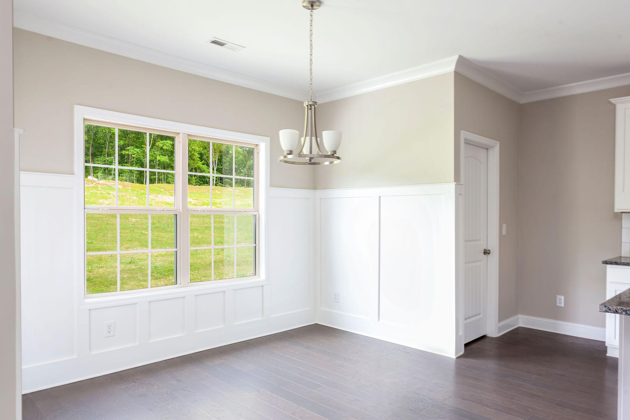 Davidson Homes The Emory Floor Plan Unfurnished Breakfast Nook
