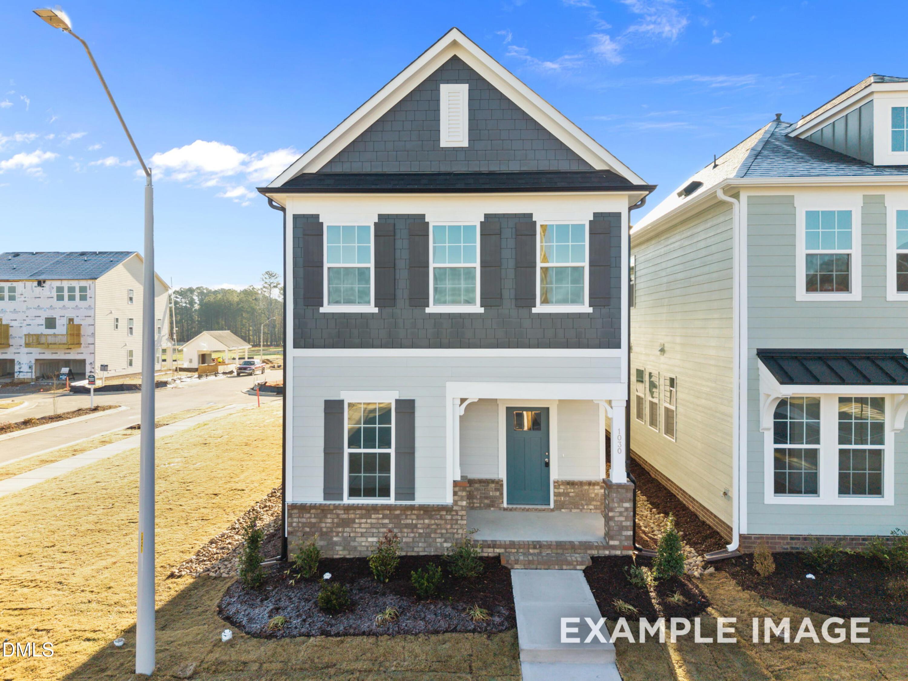 Exterior view of Davidson Homes' New Home at 1018 Old Knight Road