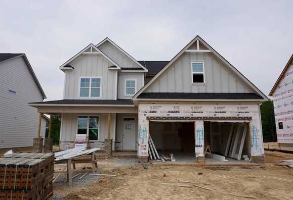 Exterior view of Davidson Homes' New Home at 641 Marion Hills Way