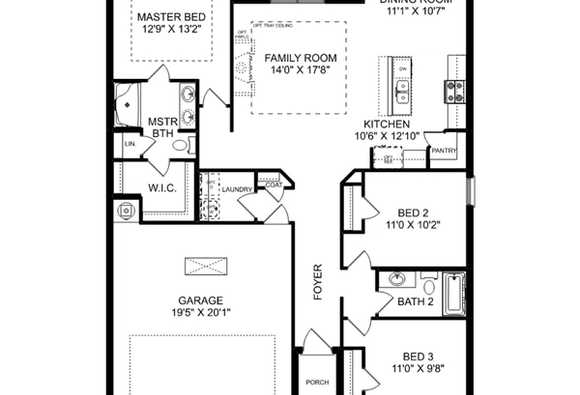 Image 3 of Davidson Homes' New Home at 2154 McAfee Rd