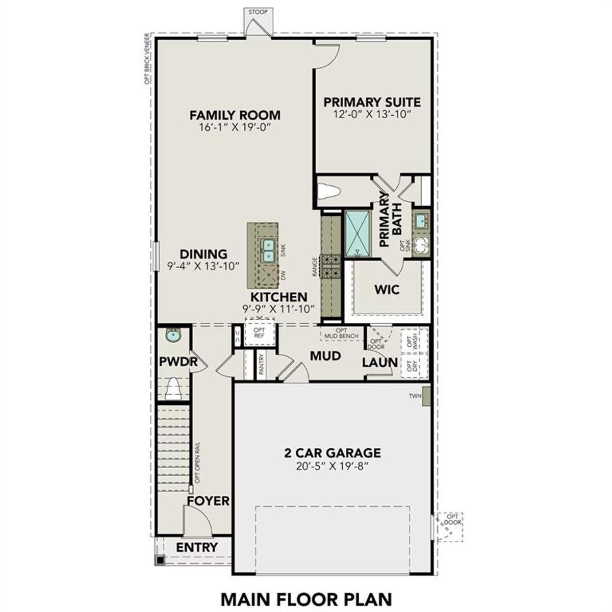 Image 3 of Davidson Homes' New Home at 25981 Liberation Road