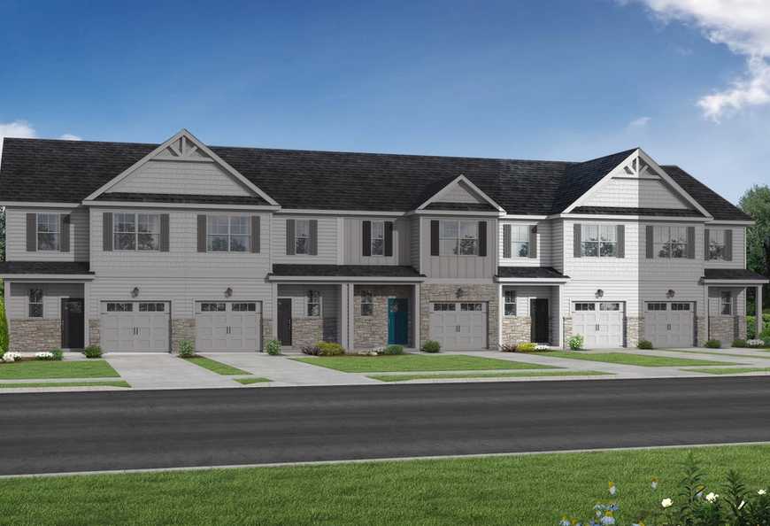 Exterior view of Davidson Homes' The Graham Interior Floor Plan