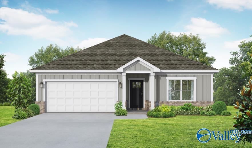 Exterior view of Davidson Homes' New Home at 101 Shirley Harris Drive