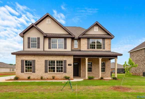 Exterior view of Davidson Homes' New Home at 124 Ivy Vine Drive