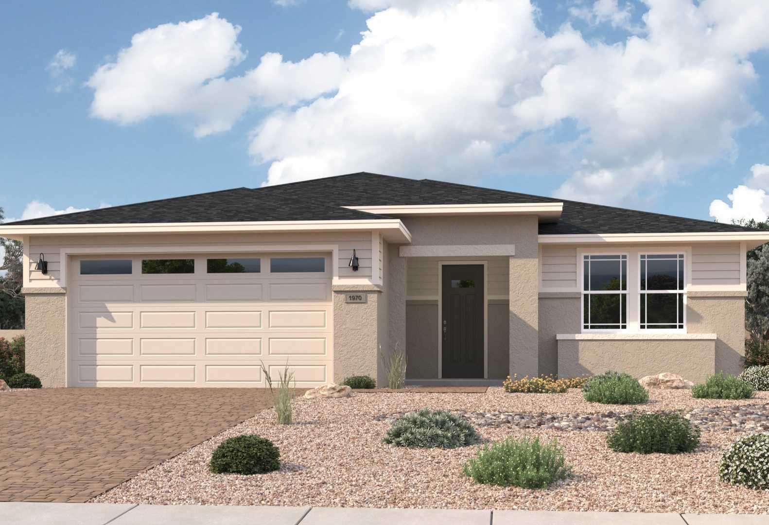 Exterior view of Davidson Homes' The Sheridan II F Floor Plan