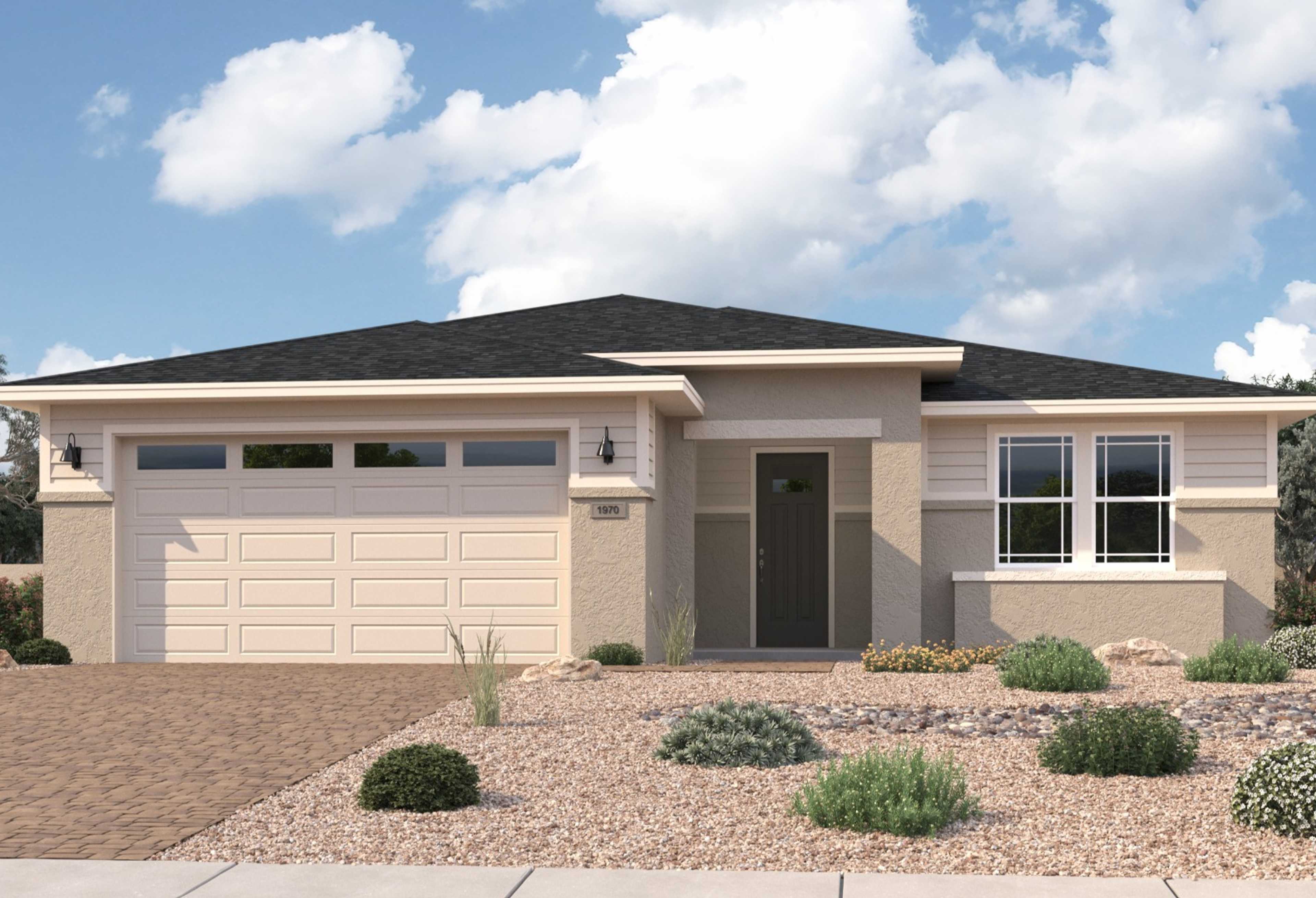 Exterior view of Davidson Homes' The Sheridan II F Floor Plan
