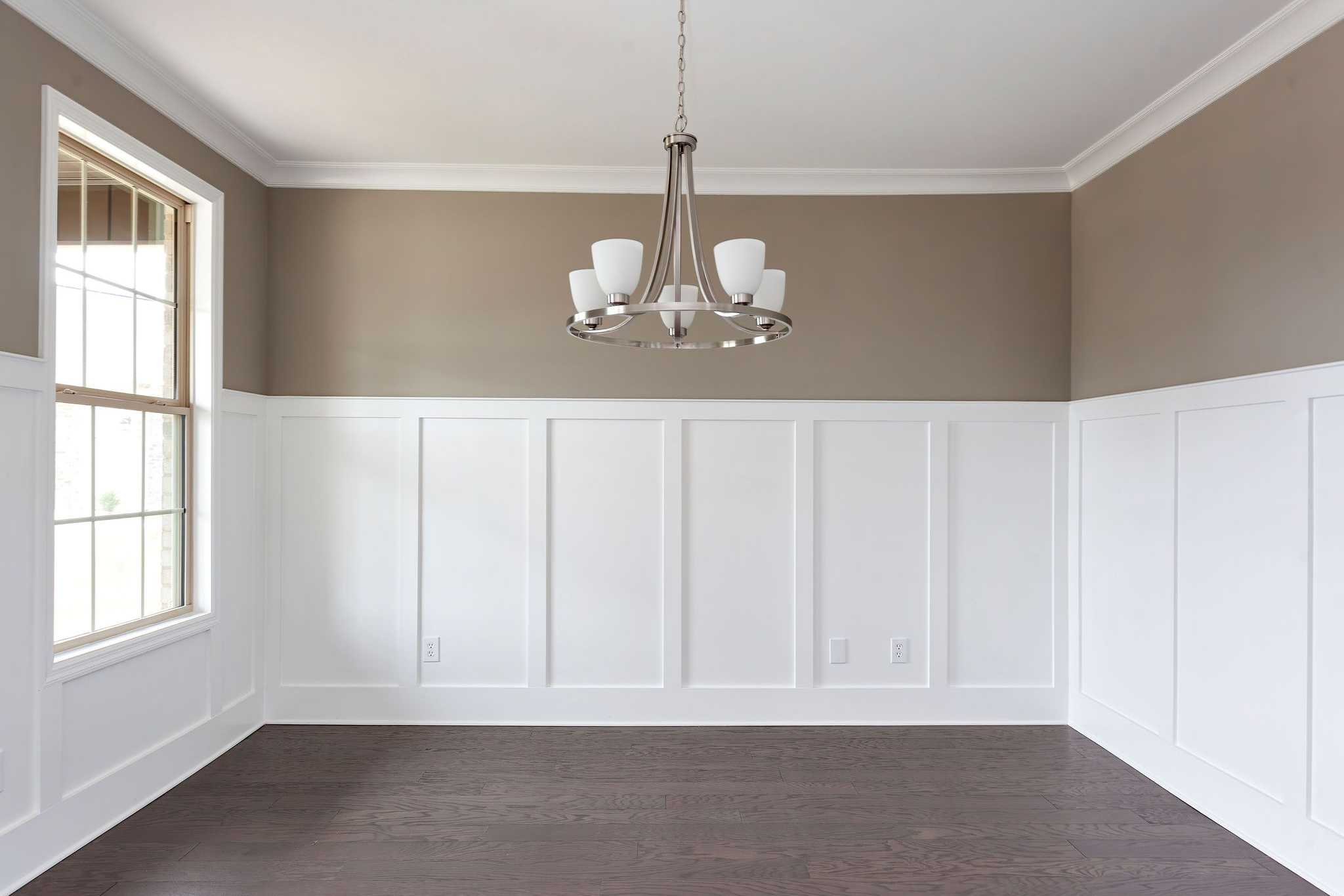 Davidson Homes The Emory Floor Plan Unfurnished dining Room with chandelier