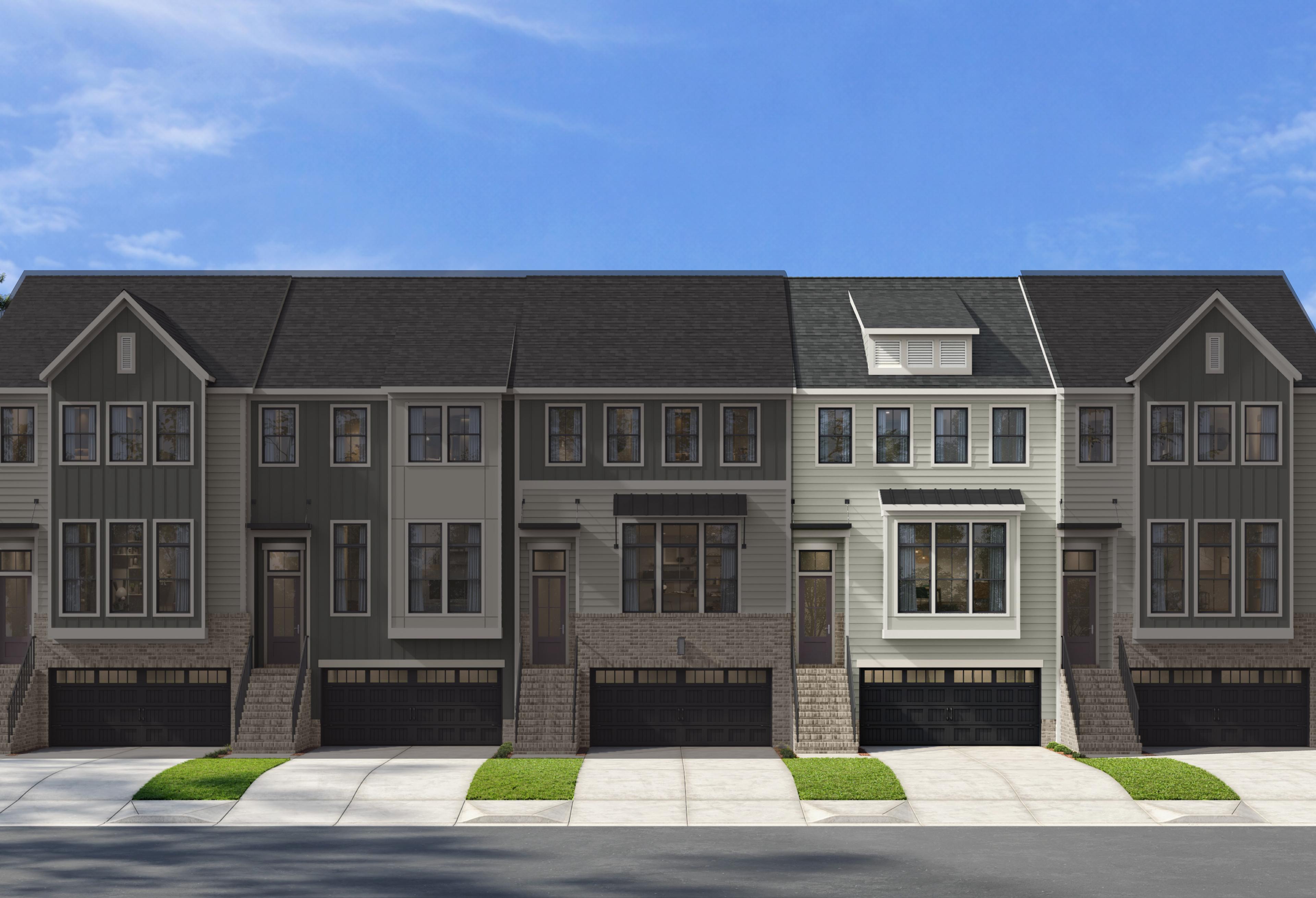 Exterior view of Davidson Homes' The Madison D Floor Plan