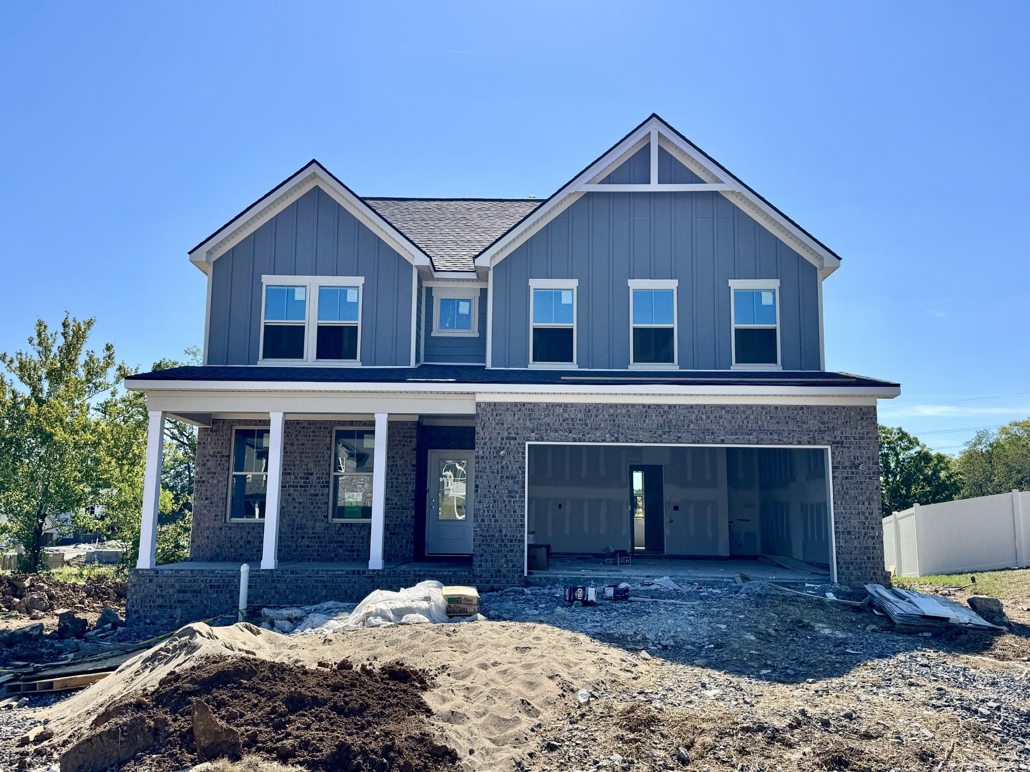 Exterior view of Davidson Homes' New Home at 103 Barnwood Rd