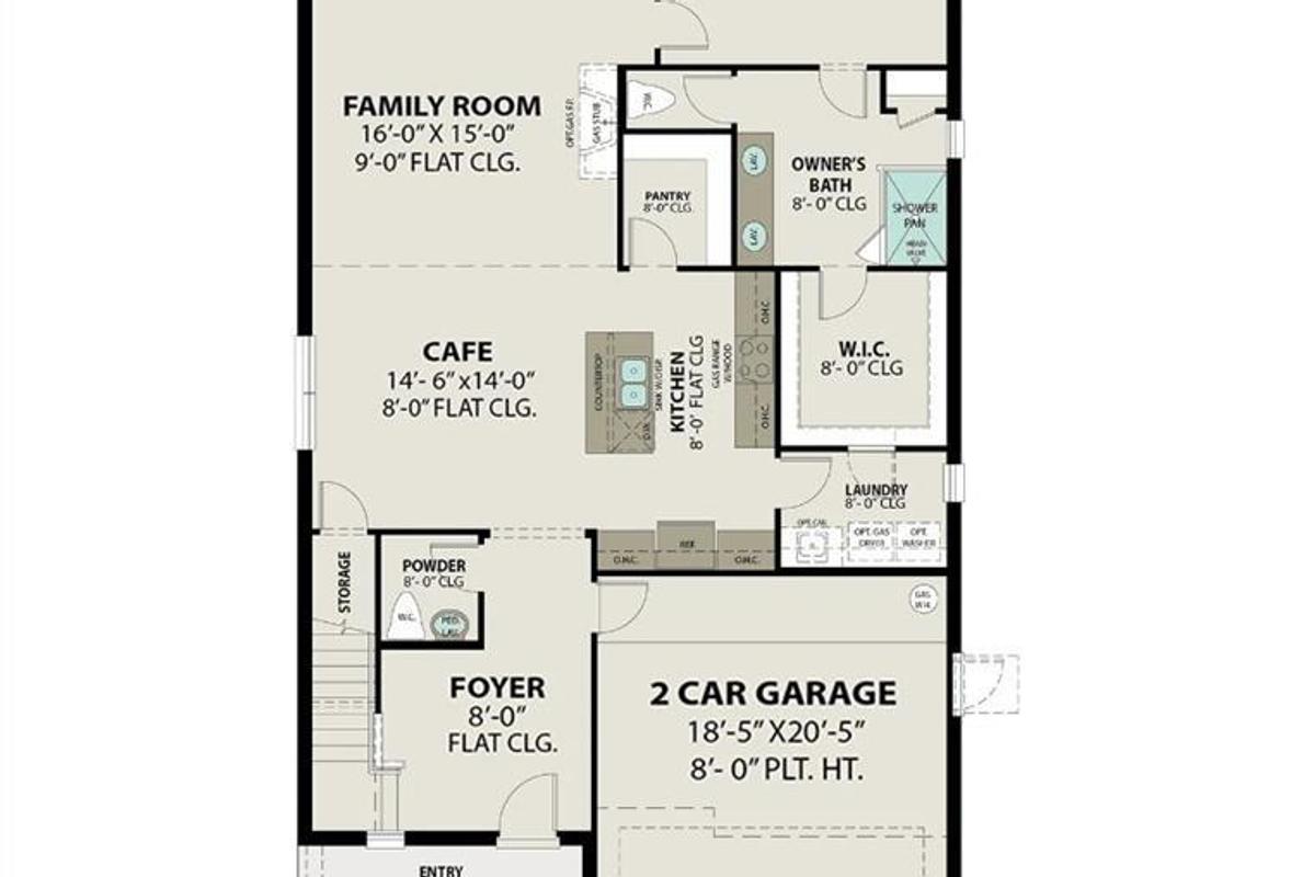 Image 3 of Davidson Homes' New Home at 2560 Allegretto Sea Drive
