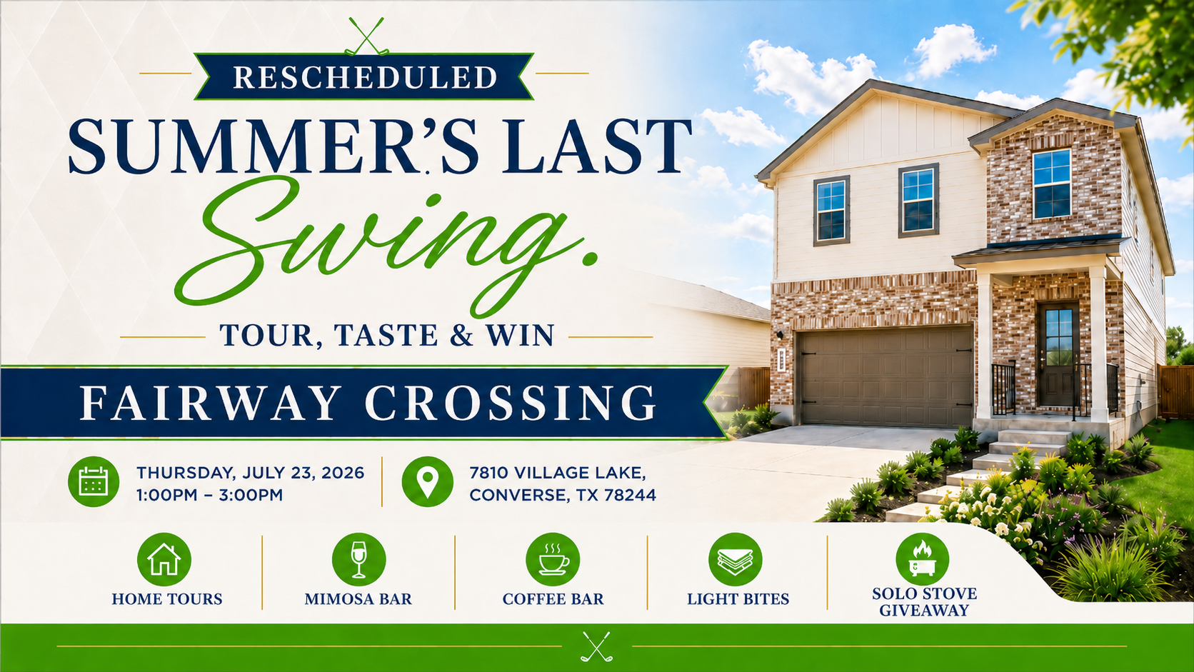 Summer's Last Swing: Tour, Toast & Win