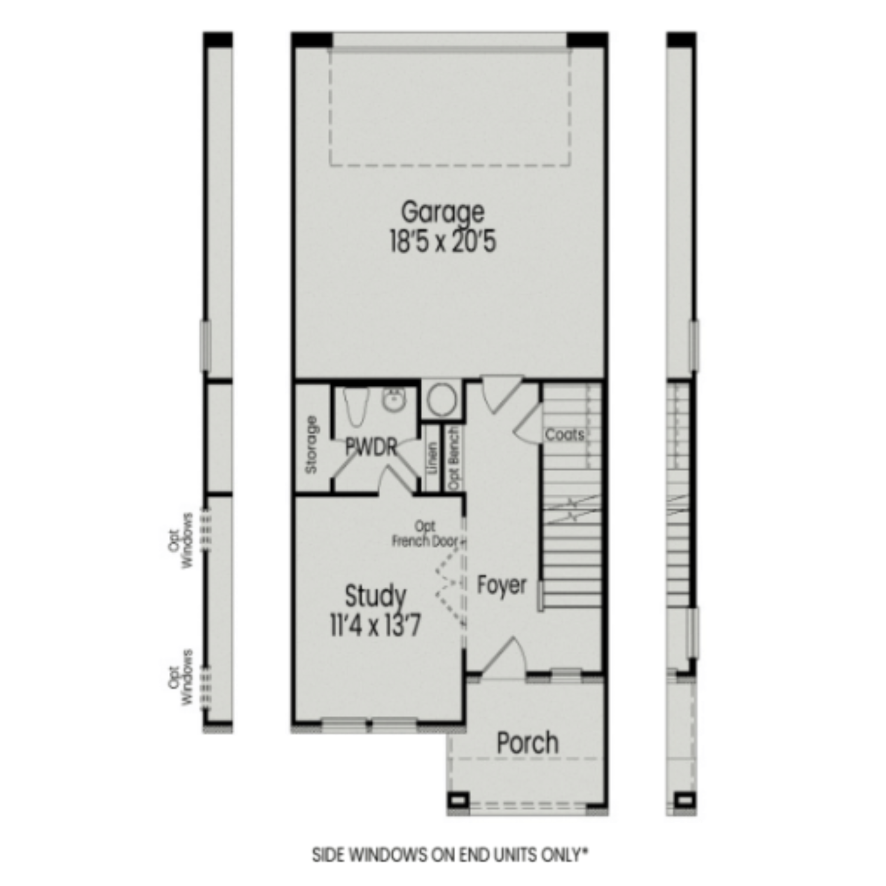 1 - The Avery Interior buildable floor plan layout in Davidson Homes Homes' Forestville Yard community.