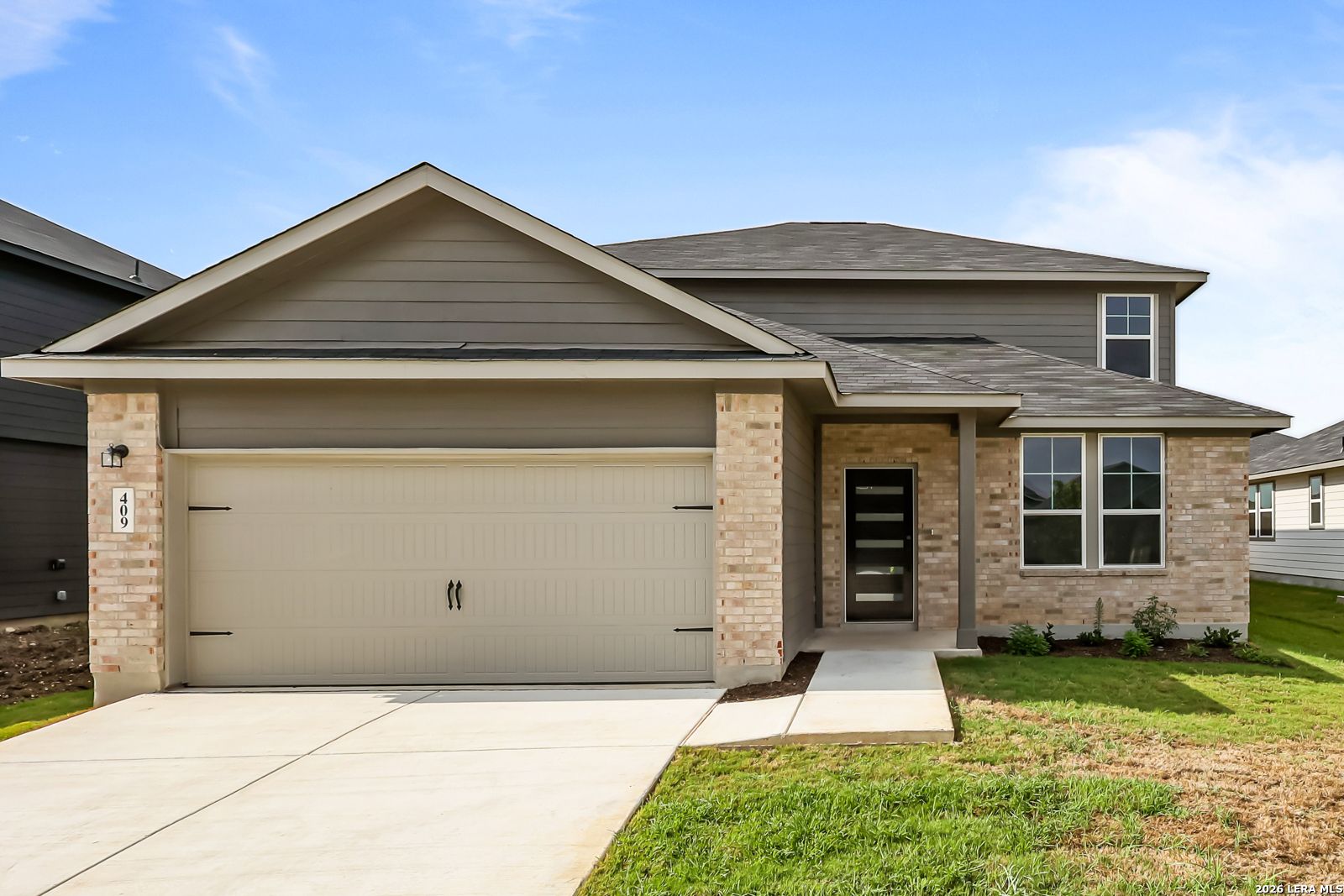 Exterior view of Davidson Homes' New Home at 409 Jills Path