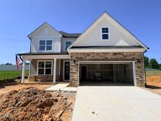 Exterior view of Davidson Homes' New Home at 501 Crescent Wood Trail