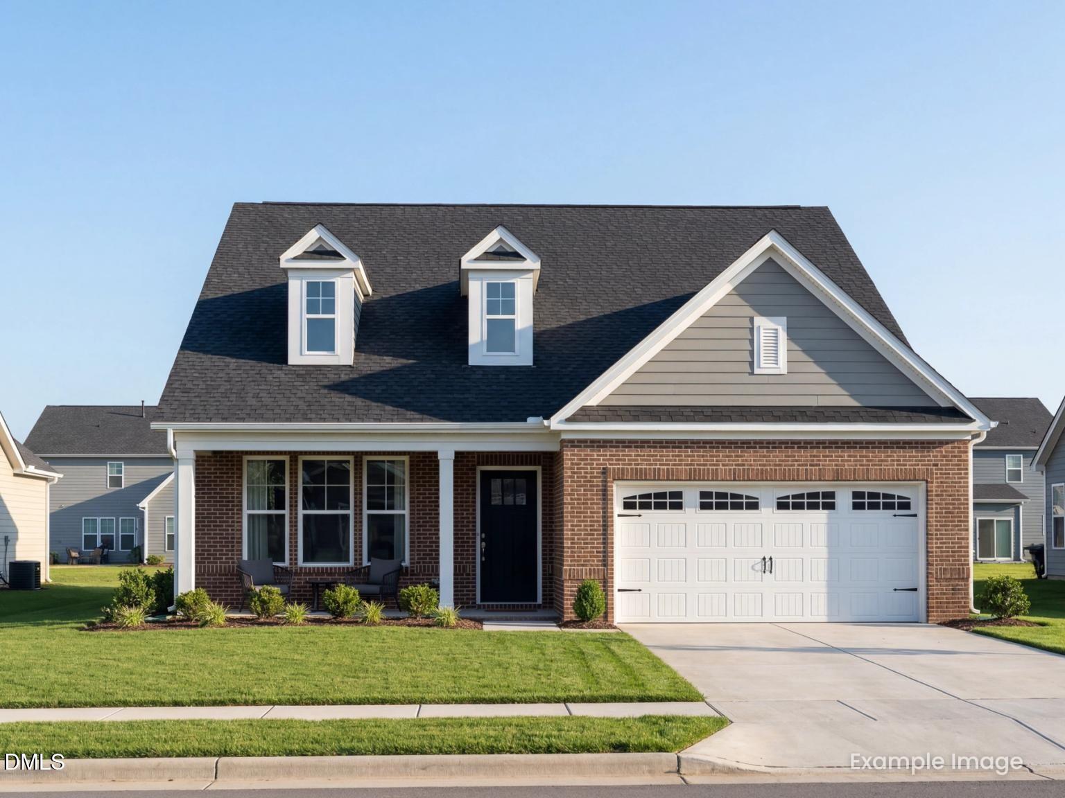 Exterior view of Davidson Homes' New Home at 712 Dragonfly Pond Way