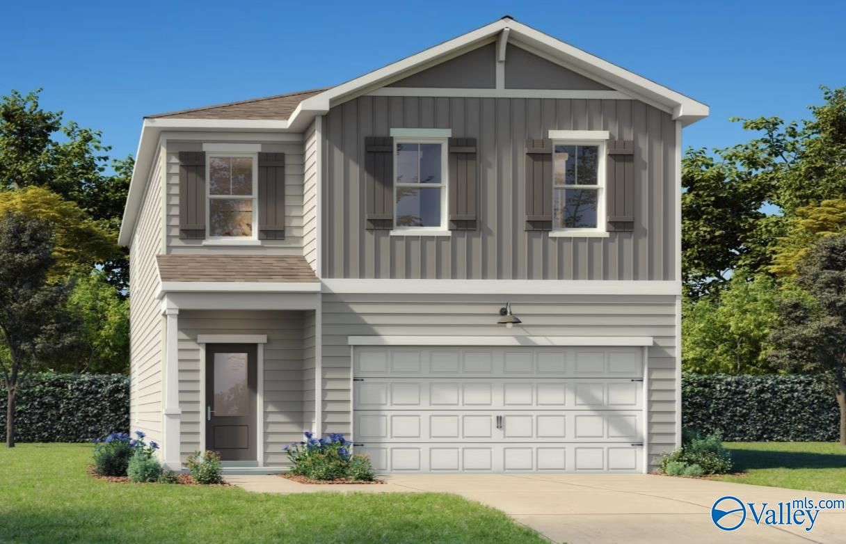 Exterior view of Davidson Homes' New Home at 127 Plum Tree Lane
