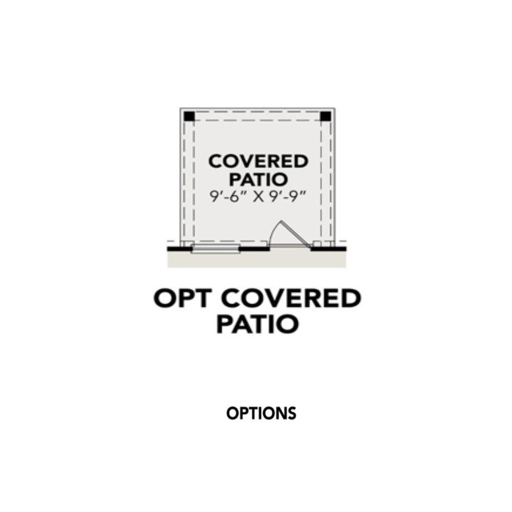 3 - The Sabine A buildable floor plan layout in Davidson Homes Homes' Applewhite Meadows community.