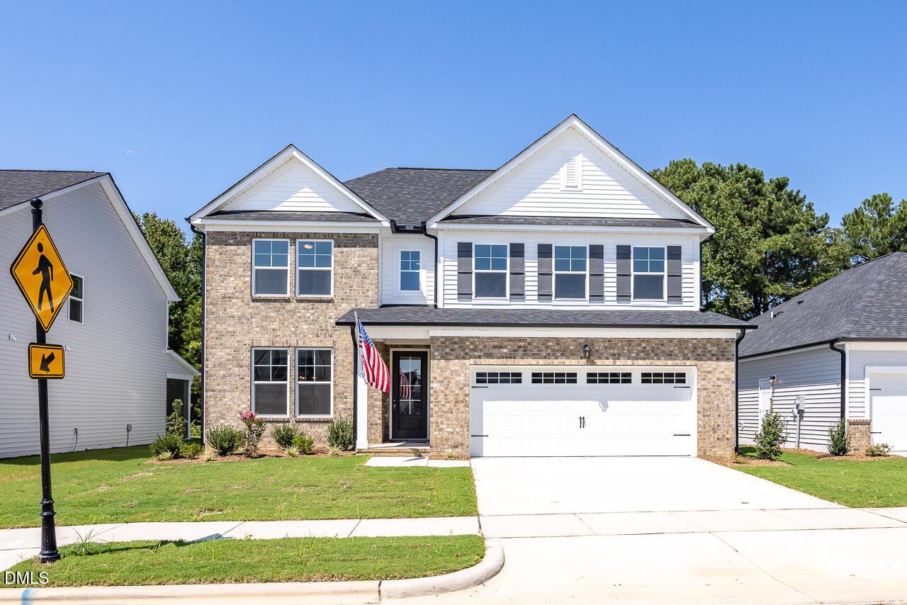 Exterior view of Davidson Homes' New Home at 521 Crescent Wood Trail