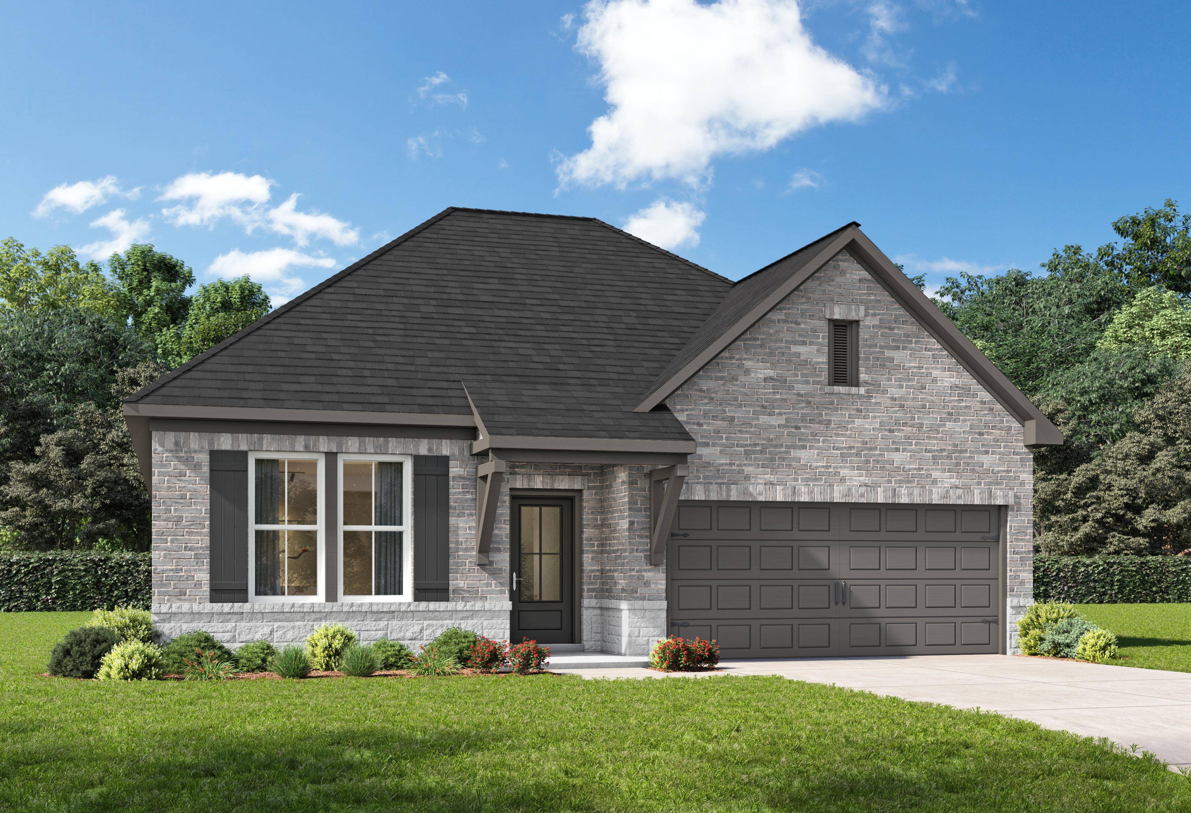 Exterior view of Davidson Homes' The Laurel M Floor Plan
