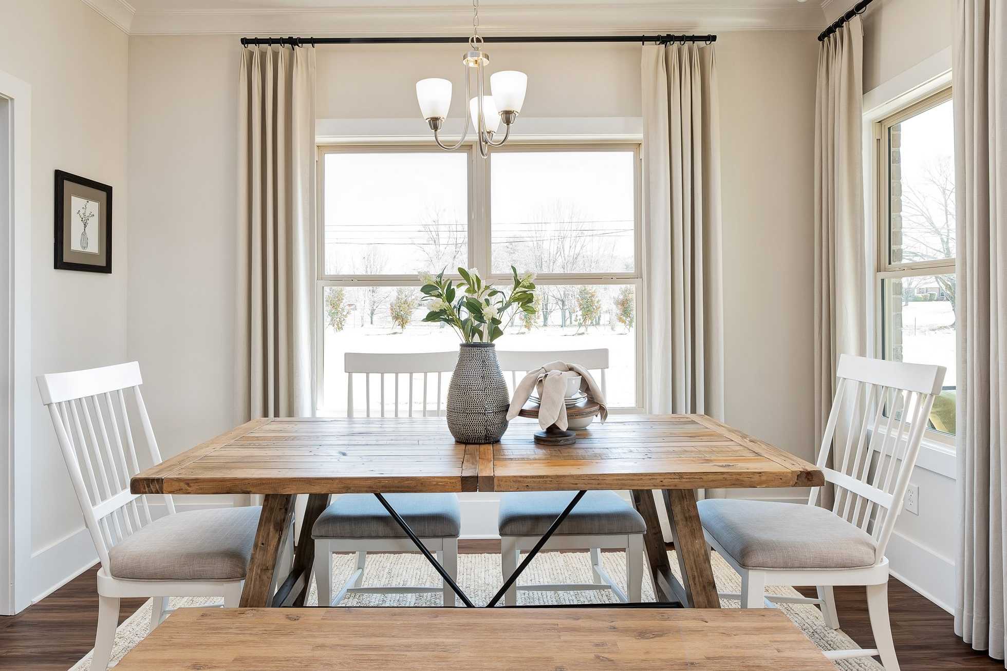 The Daphne dining room with tons of natural light