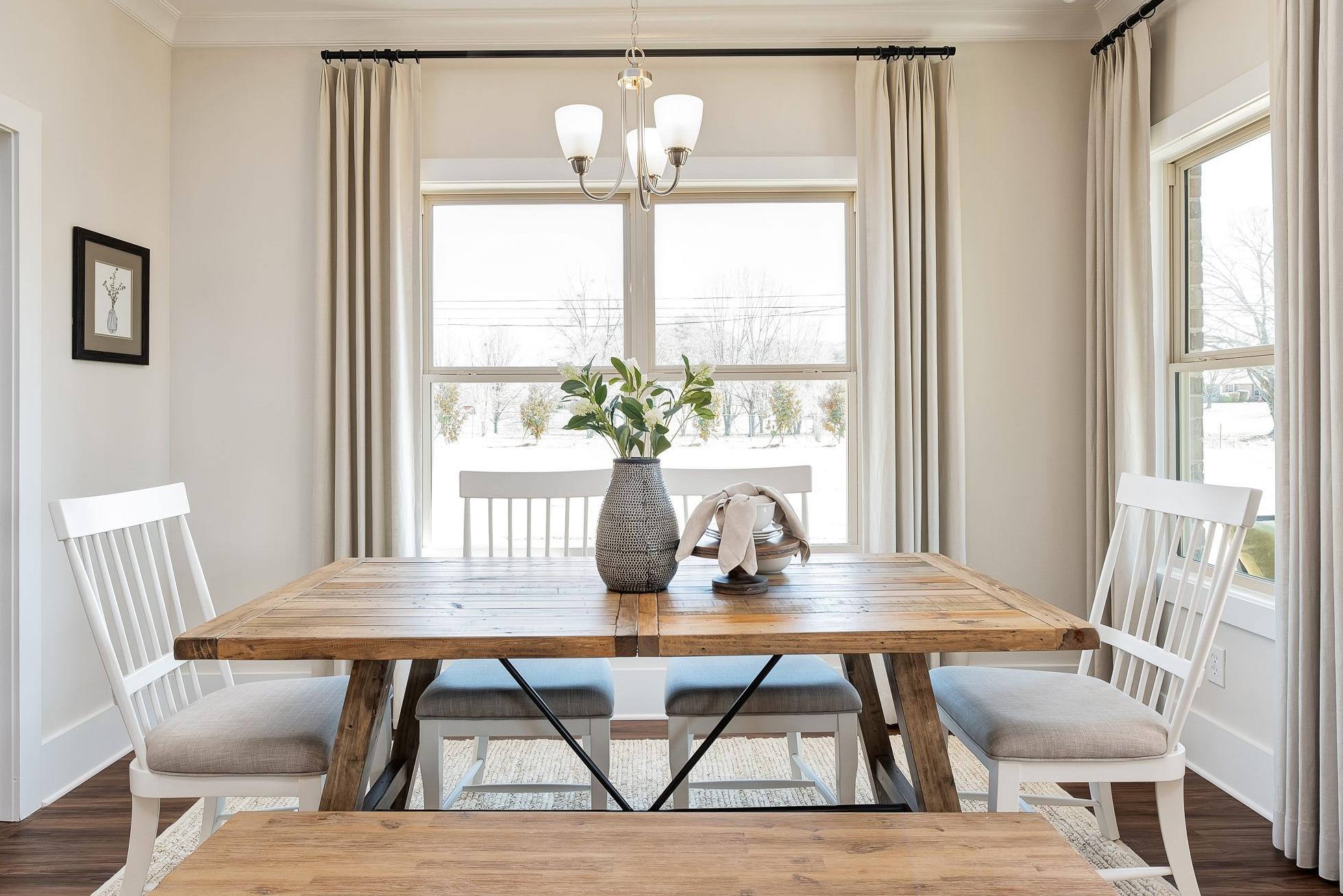 The Daphne dining room with tons of natural light