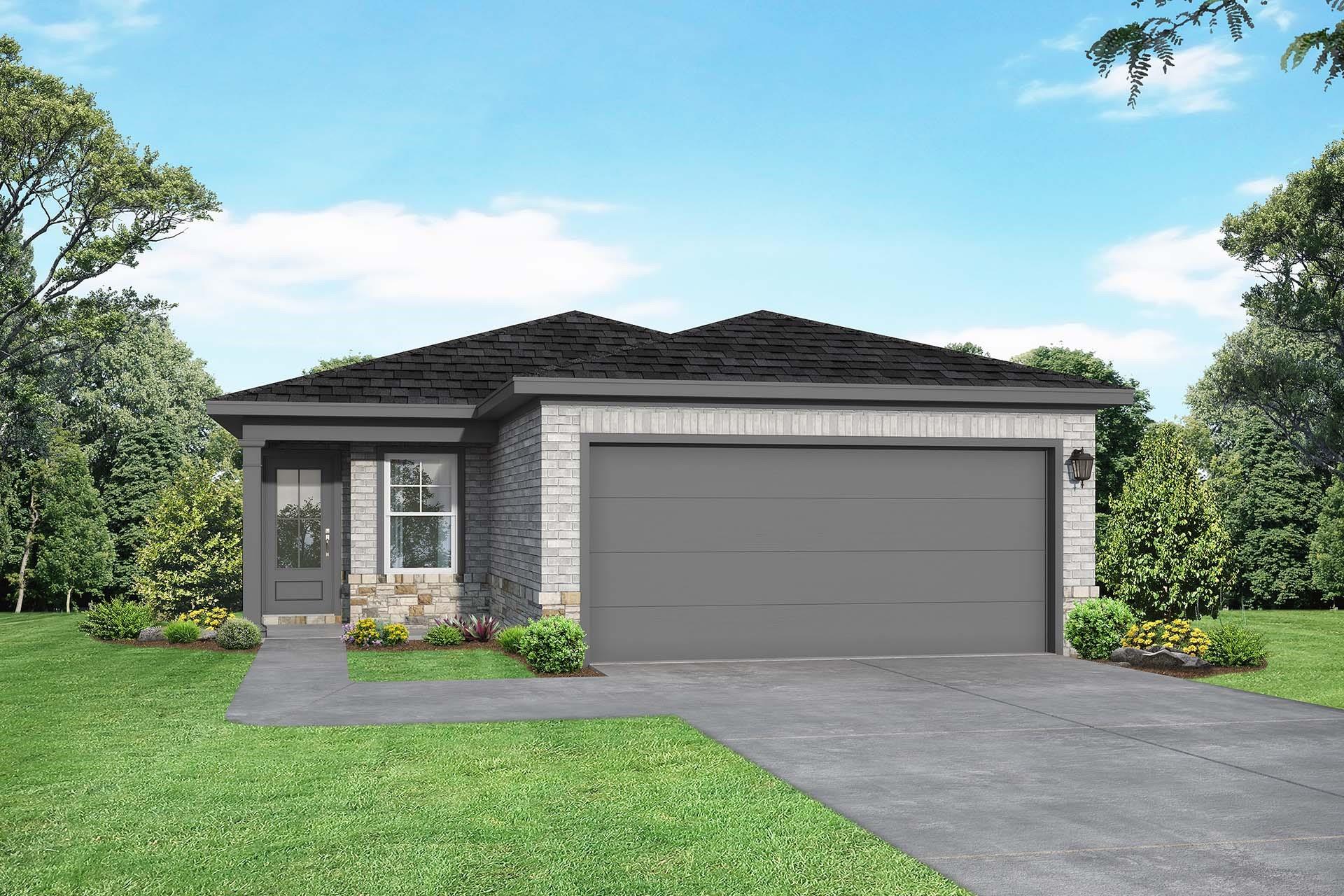 Exterior view of Davidson Homes' New Home at 18640 Barichello Drive