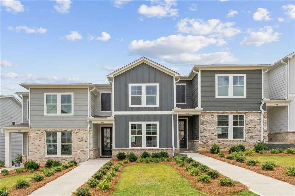 Exterior view of Davidson Homes' New Home at 489 Crown Drive