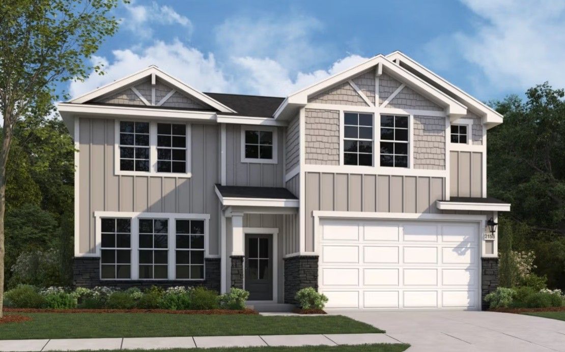Exterior view of Davidson Homes' New Home at 2757 ANDERSON LAKES Drive
