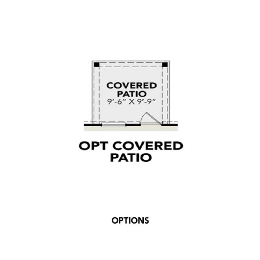 2 - The Frio buildable floor plan layout in Davidson Homes Homes' Lakes at Black Oak community.