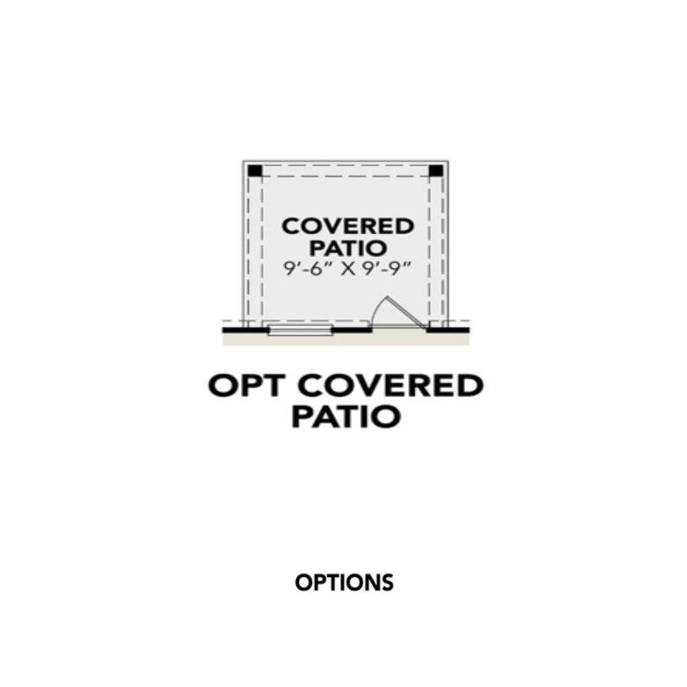 2 - The Frio buildable floor plan layout in Davidson Homes Homes' Lakes at Black Oak community.