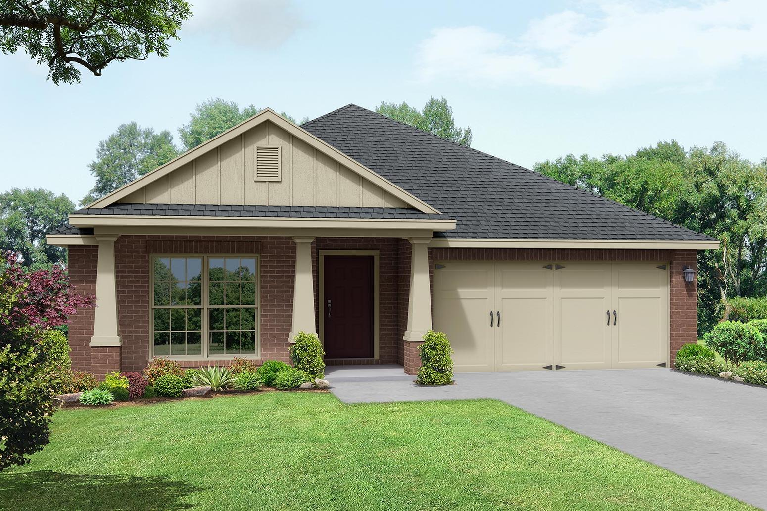 Davidson Homes' The Daphne D Plan Elevation