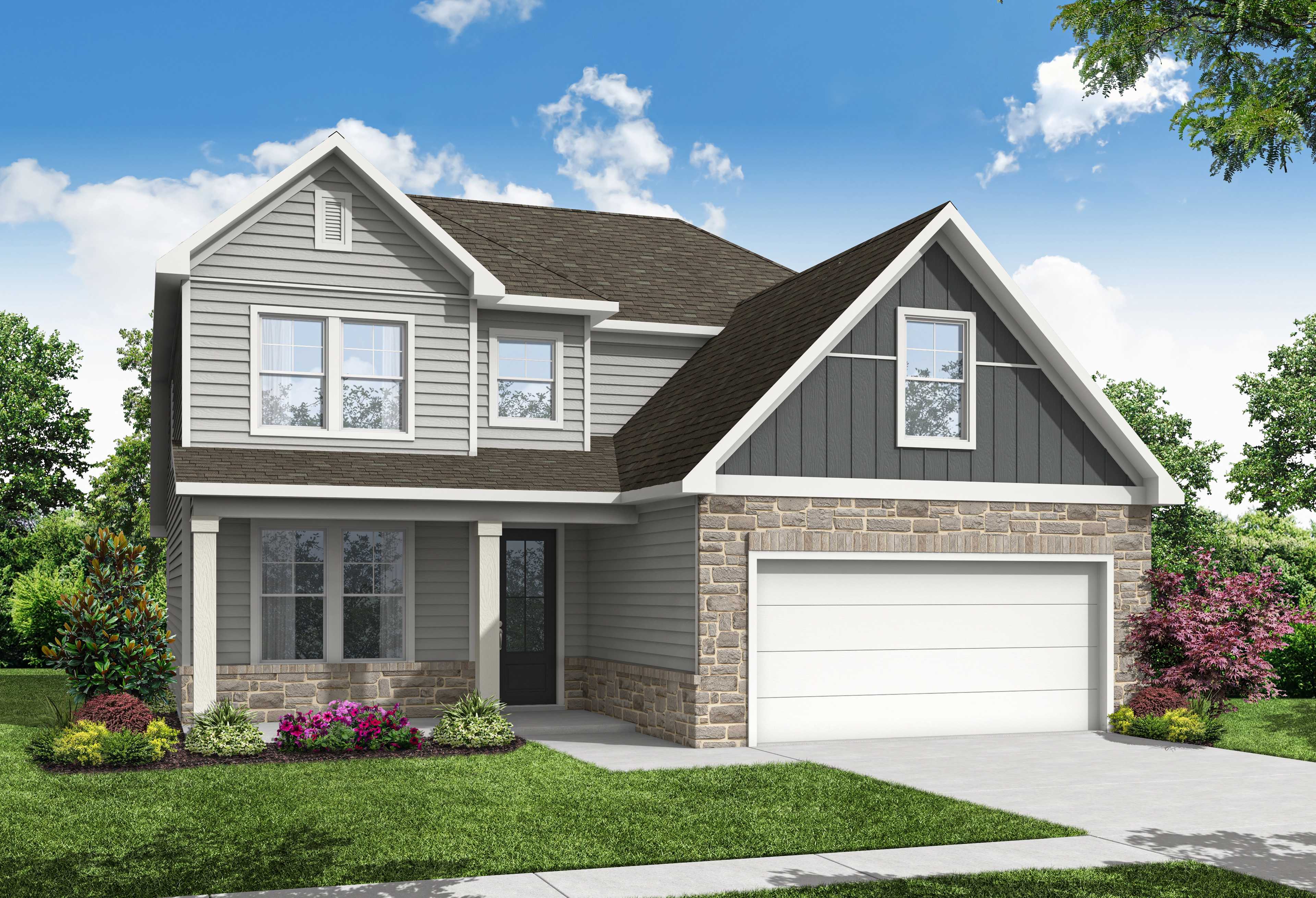 Exterior view of Davidson Homes' The Ash C Floor Plan