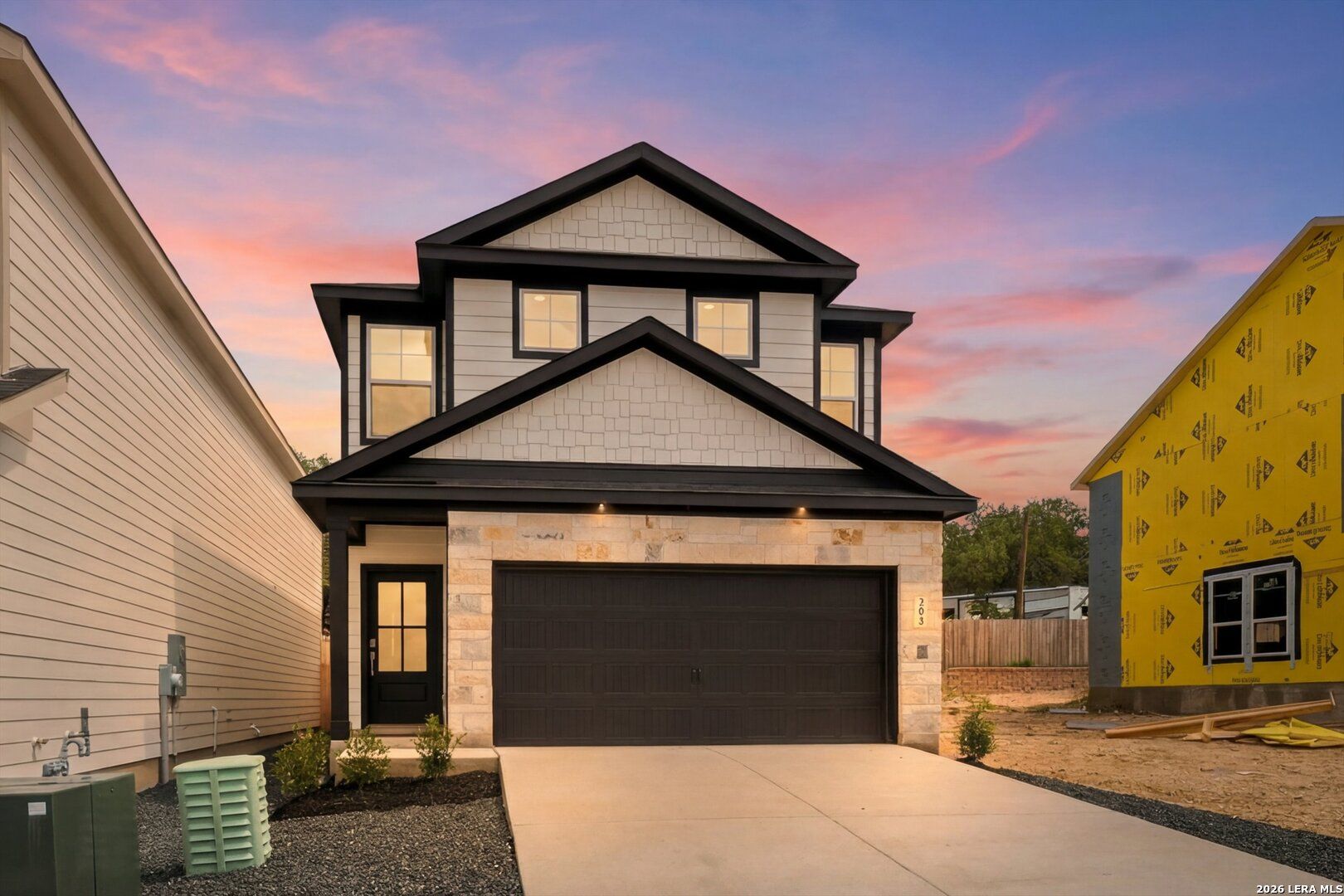 Exterior view of Davidson Homes' New Home at 1018 West 1604 North Unit 206