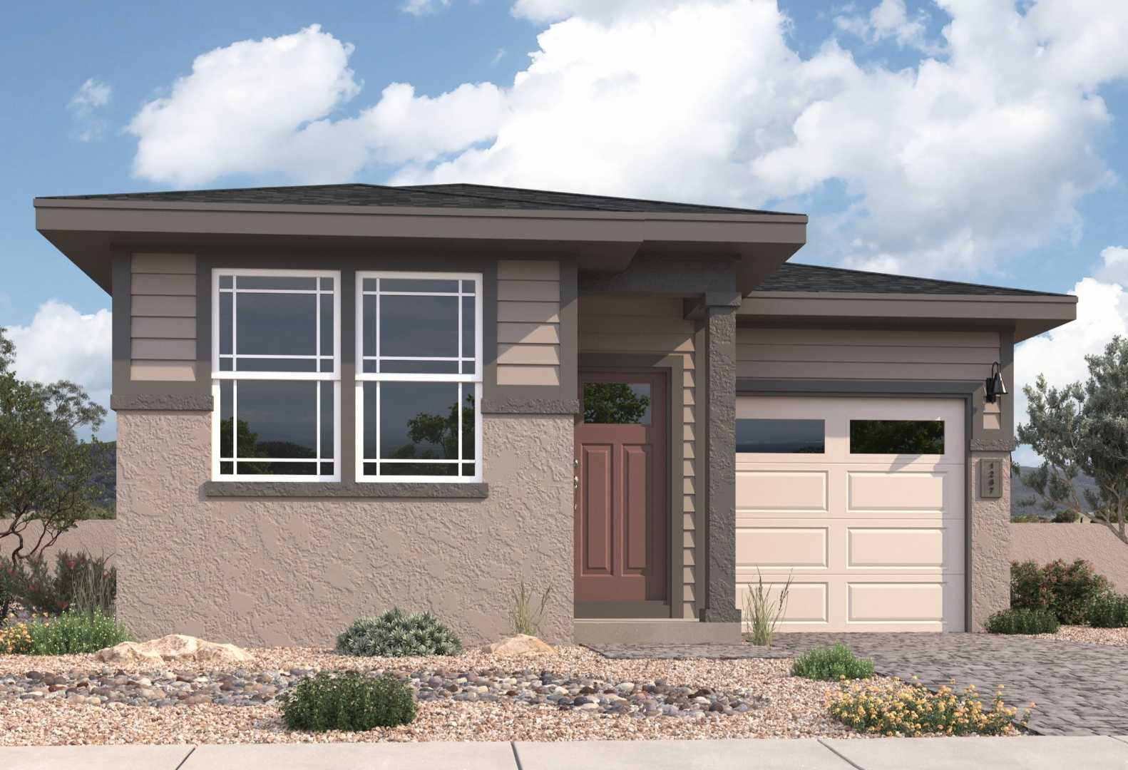 Exterior view of Davidson Homes' The Richmond Floor Plan