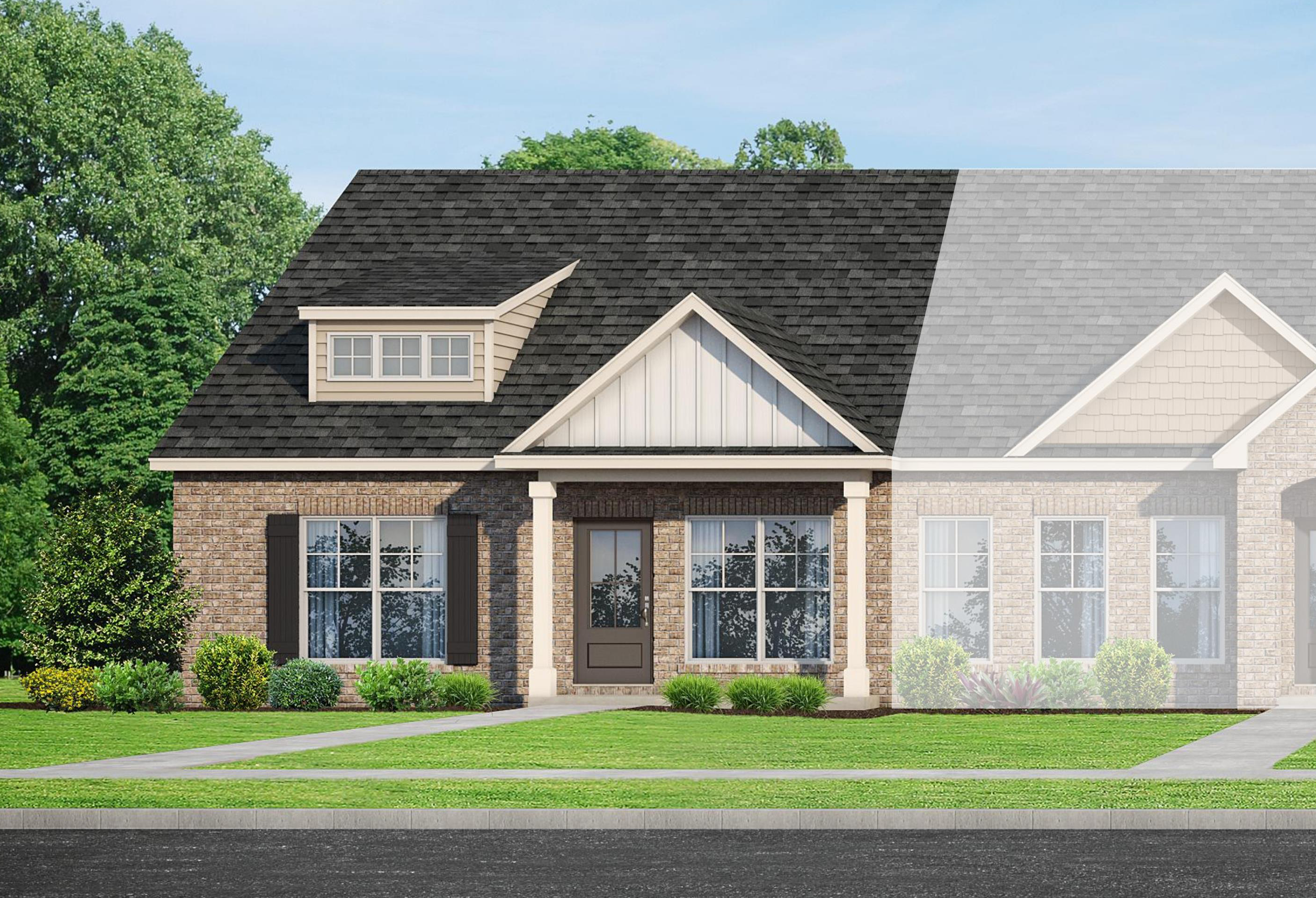 Exterior view of Davidson Homes' The Copeland Floor Plan