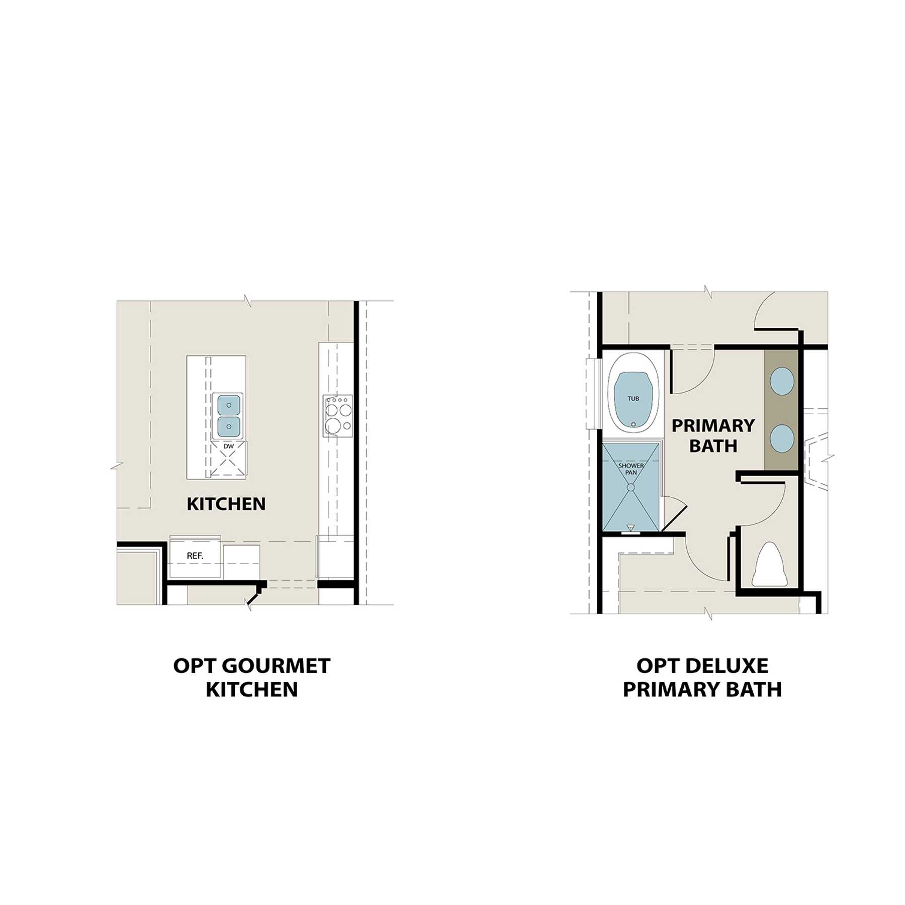 3 - The Sequoia N buildable floor plan layout in Davidson Homes Homes' Mercer Meadows community.