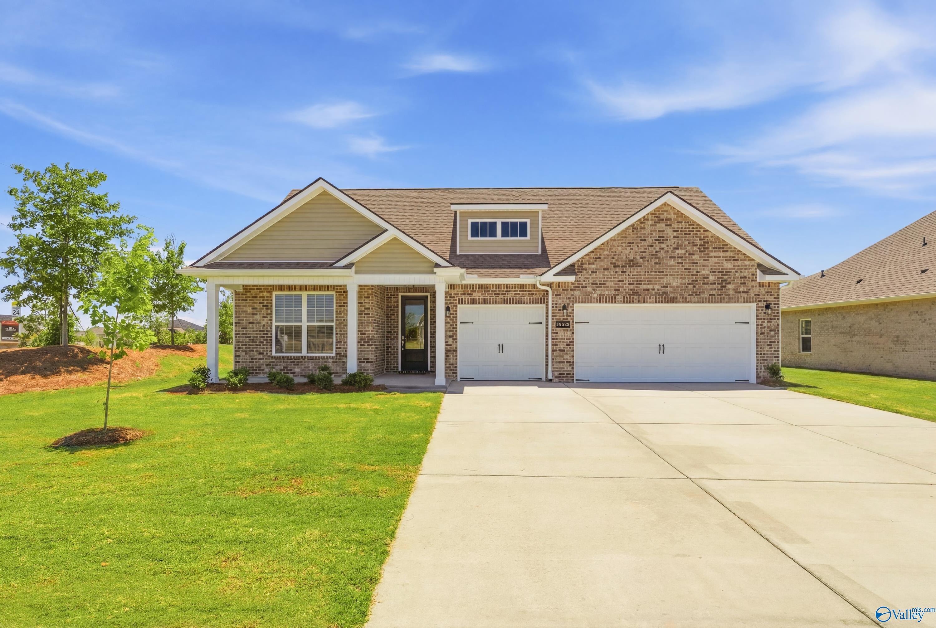 Exterior view of Davidson Homes' New Home at 29648 Limestone Creek Way