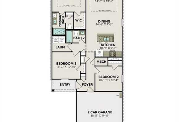 Image 2 of Davidson Homes' New Home at 8316 Bristlecone Pine Way