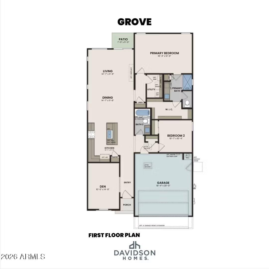 Image 2 of Davidson Homes' New Home at 990 Magnum Lane